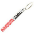 Light Up Keychain - Bubble Wand - Red LED